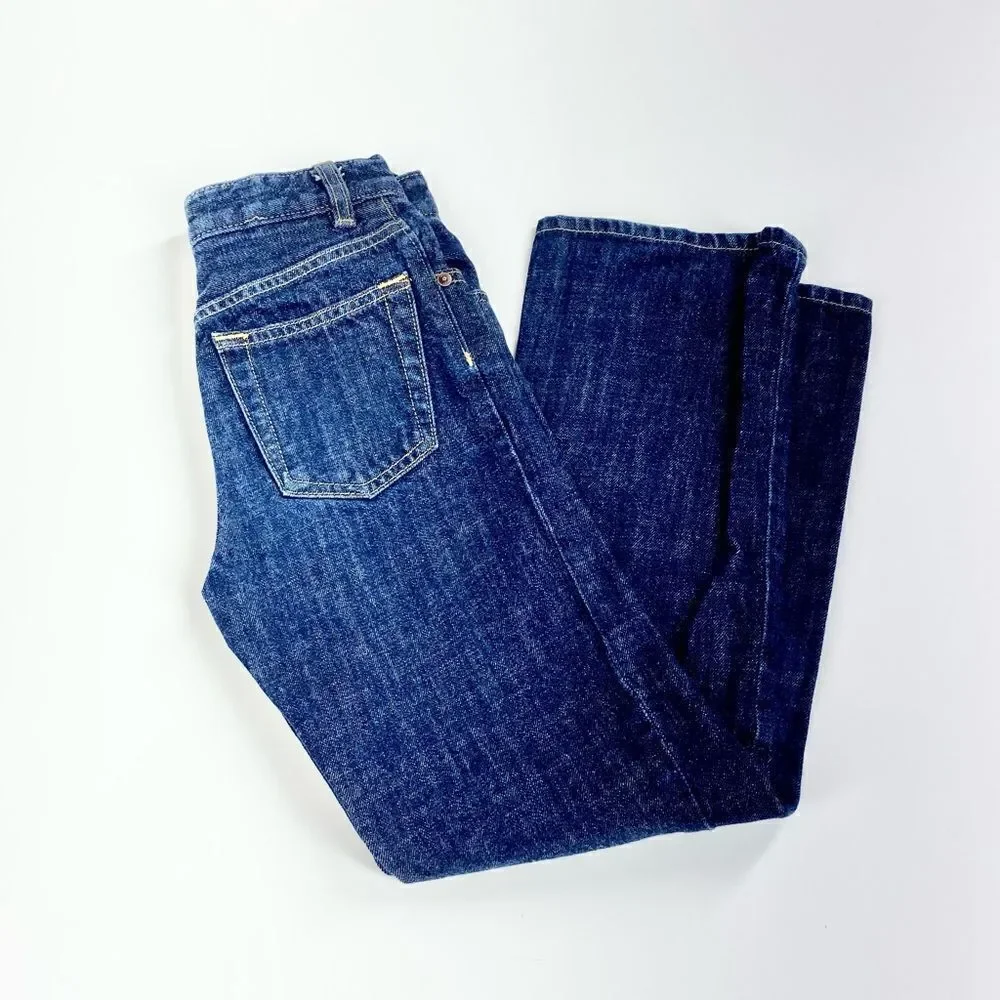 Gap denim straight leg dark wash jean 10